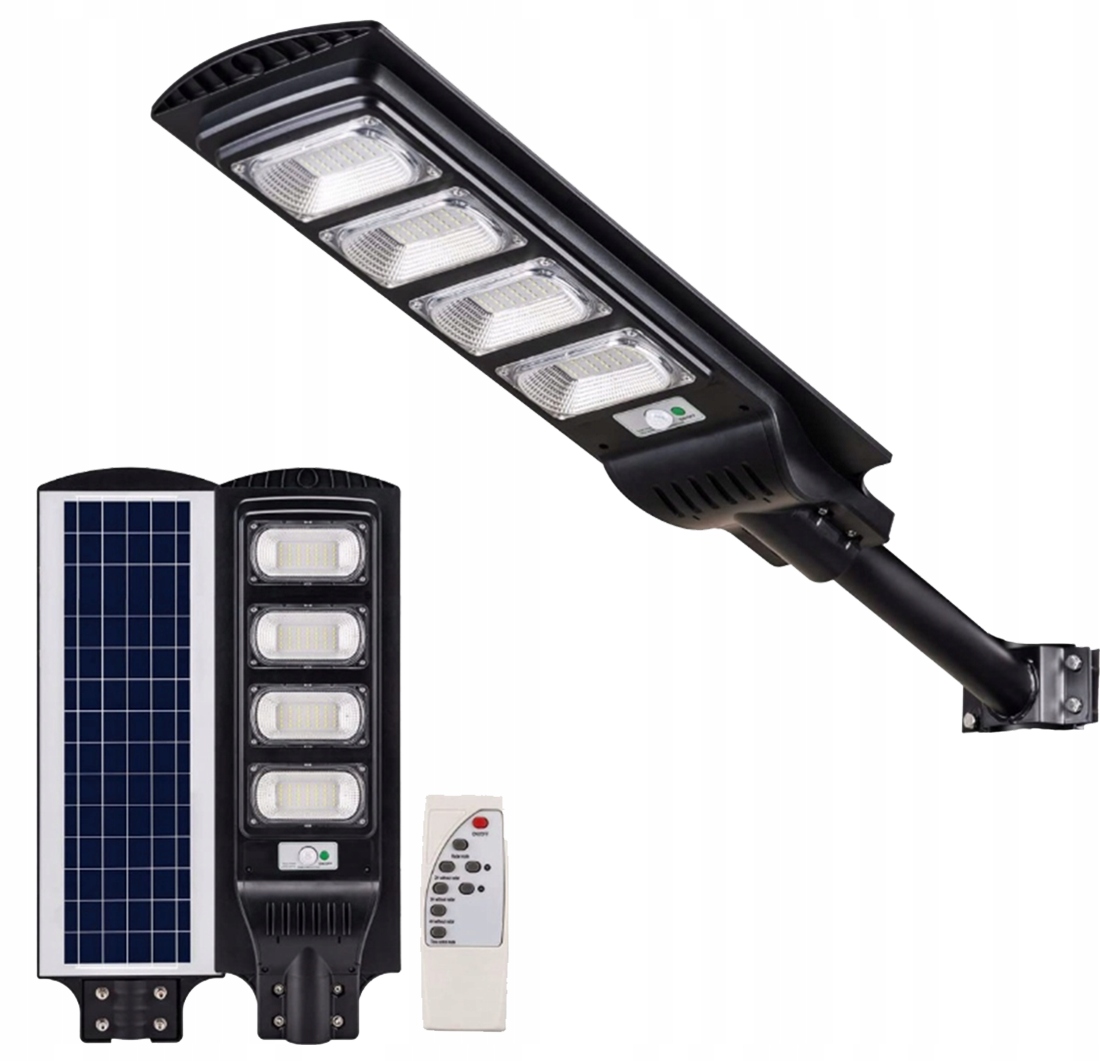 Pouličné svietidlo 1500 W 150000 lm solárne napájanie